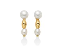 Orecchini Miluna Donna Pepite di perle in Argento Perla PER2794G